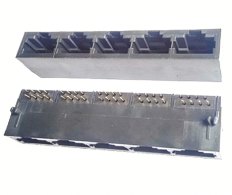 RJ11 Socket ,1x5,Without LED lights